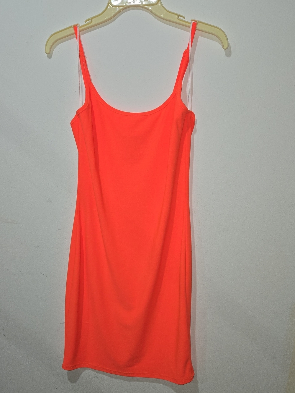 VENUS Neon Orange Slip Chemise